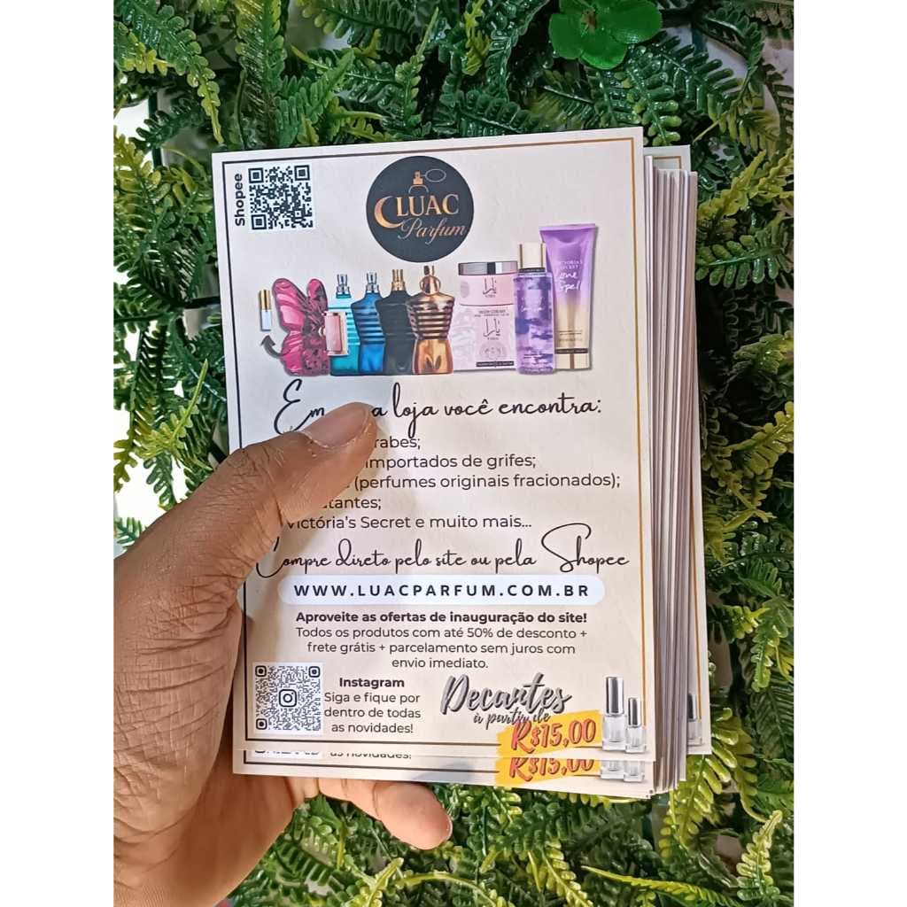 200 Panfletos Personalizados 10x15cm – Impressão Profissional em Papel Sulfite ou Fotográfico