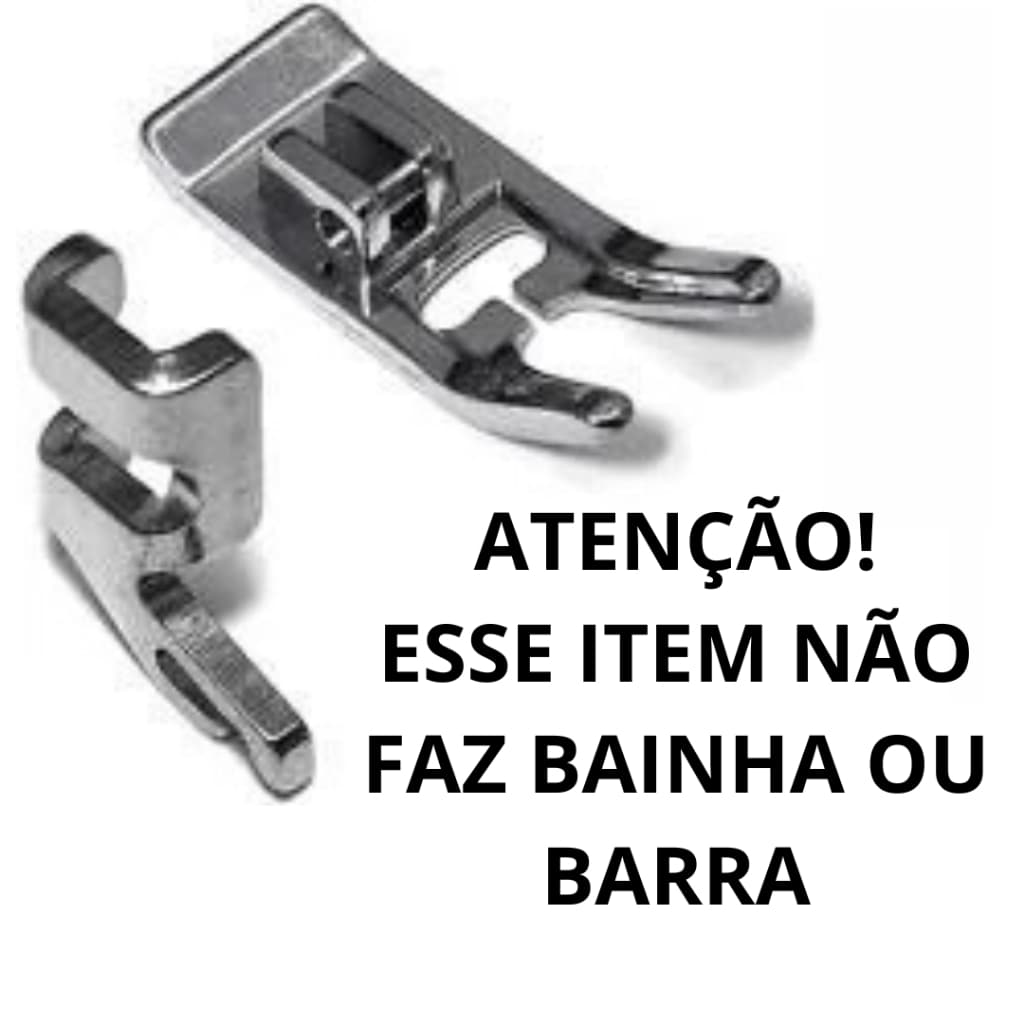 Sapata Singer 4mm Pé Calcador com Haste Para Zig-Zag 4mm