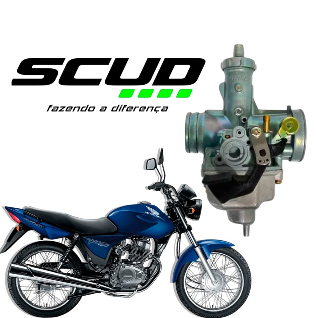 Carburador - Honda - Titan 150 - Cg 150 - 2004 A 2008 - SCUD