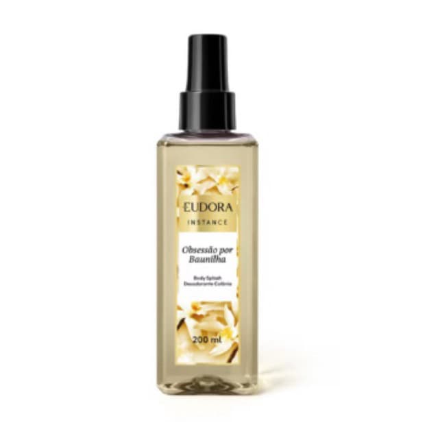 Eudora Instance  Obsessão por Baunilha - Spray Perfumado Desodorante Colônia 200ml