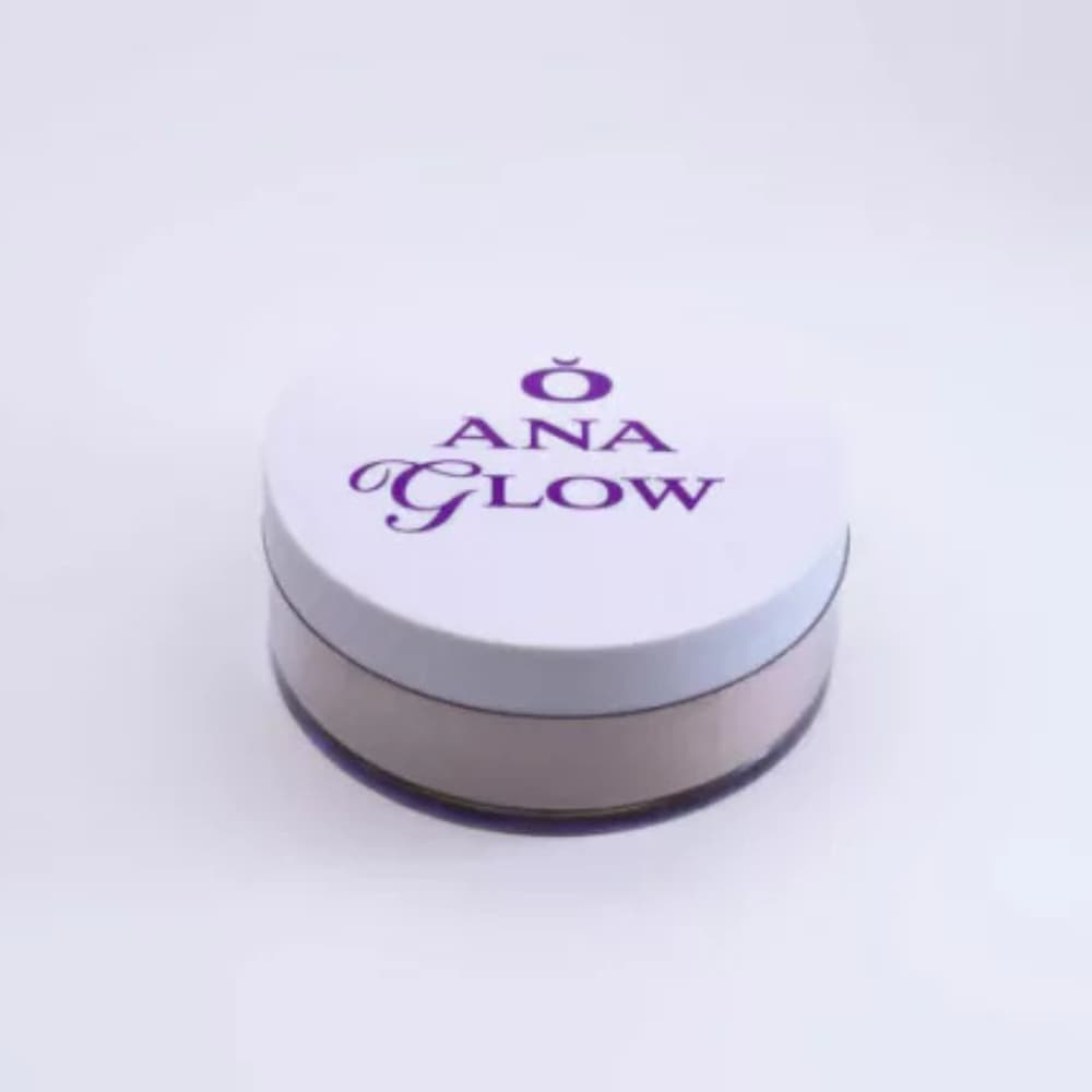 Pó Solto Ana Glow Facial Ultrafino Aveludado Acabamento Natural le Brilho