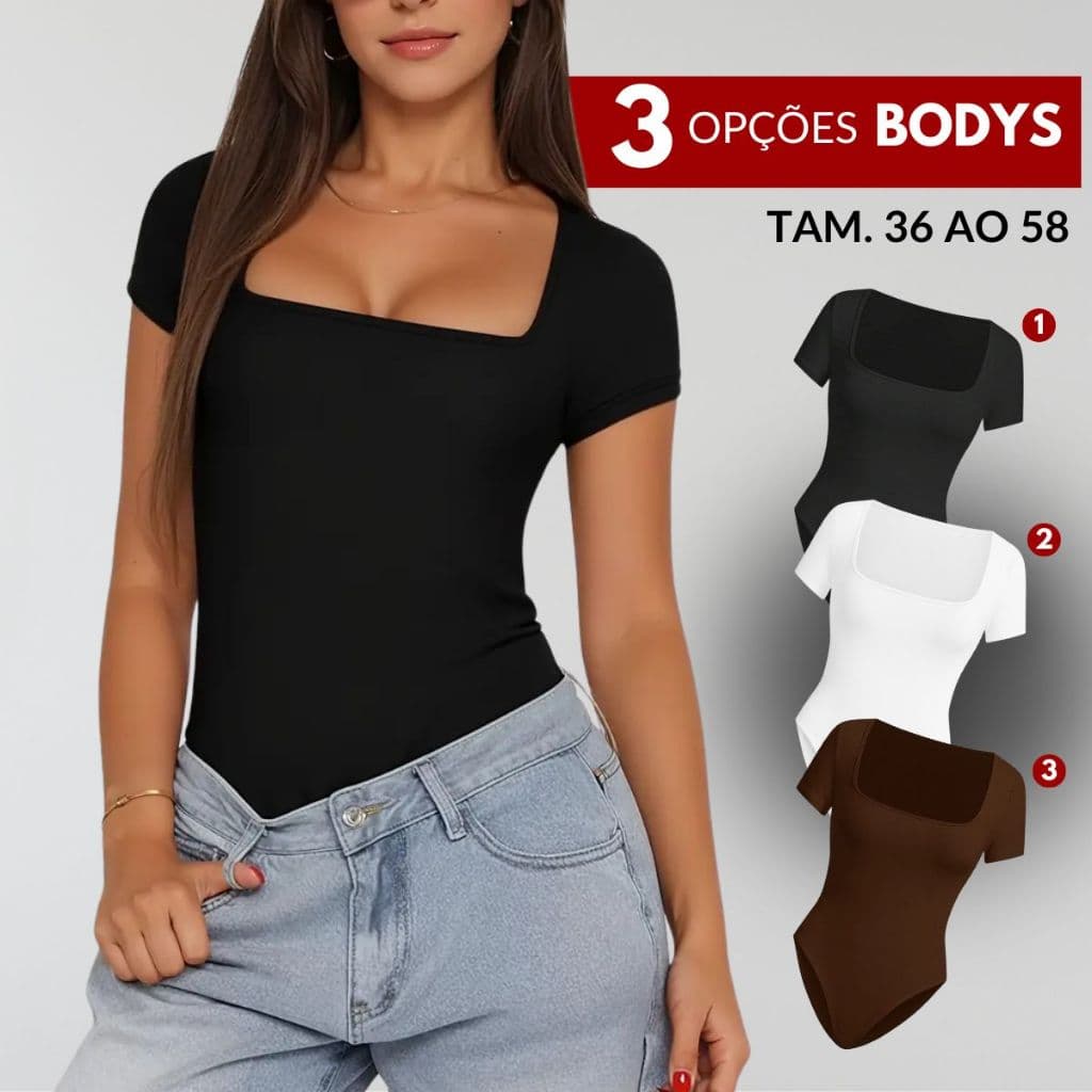 Body Feminino Estiloso Blusa Feminina Estilosa Tendência Blusa Academia Feminina Bory Bore Body Preto Body Marrom
