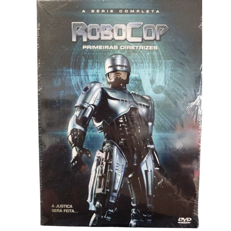 Box DVD Robocop Primeiras Diretrizes ( Box com Luva com 4 Discos Lacrado)