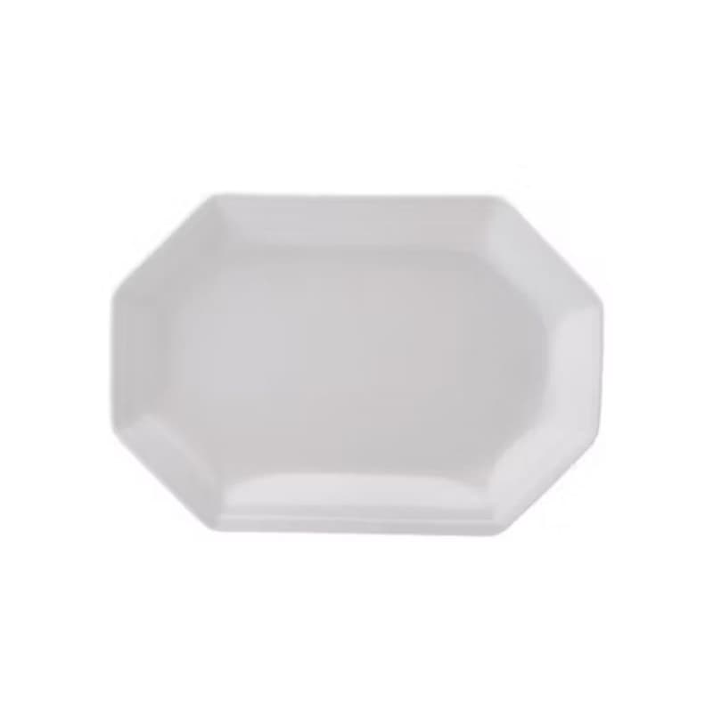 Travessa Prato Raso porcelana 28cm Schmidt Prisma, sextavado