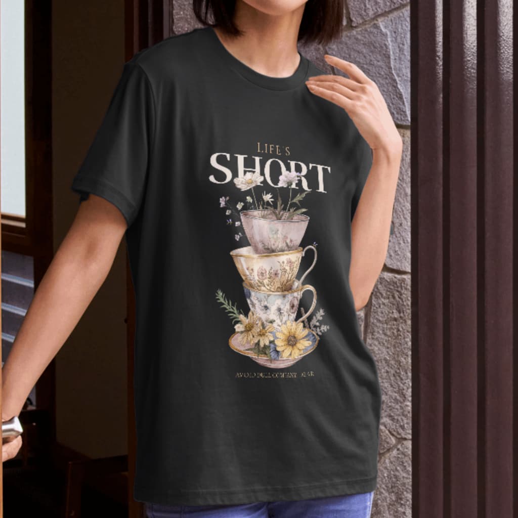 Camiseta Feminina Verão Academia Treino Oversized 100% Algodão