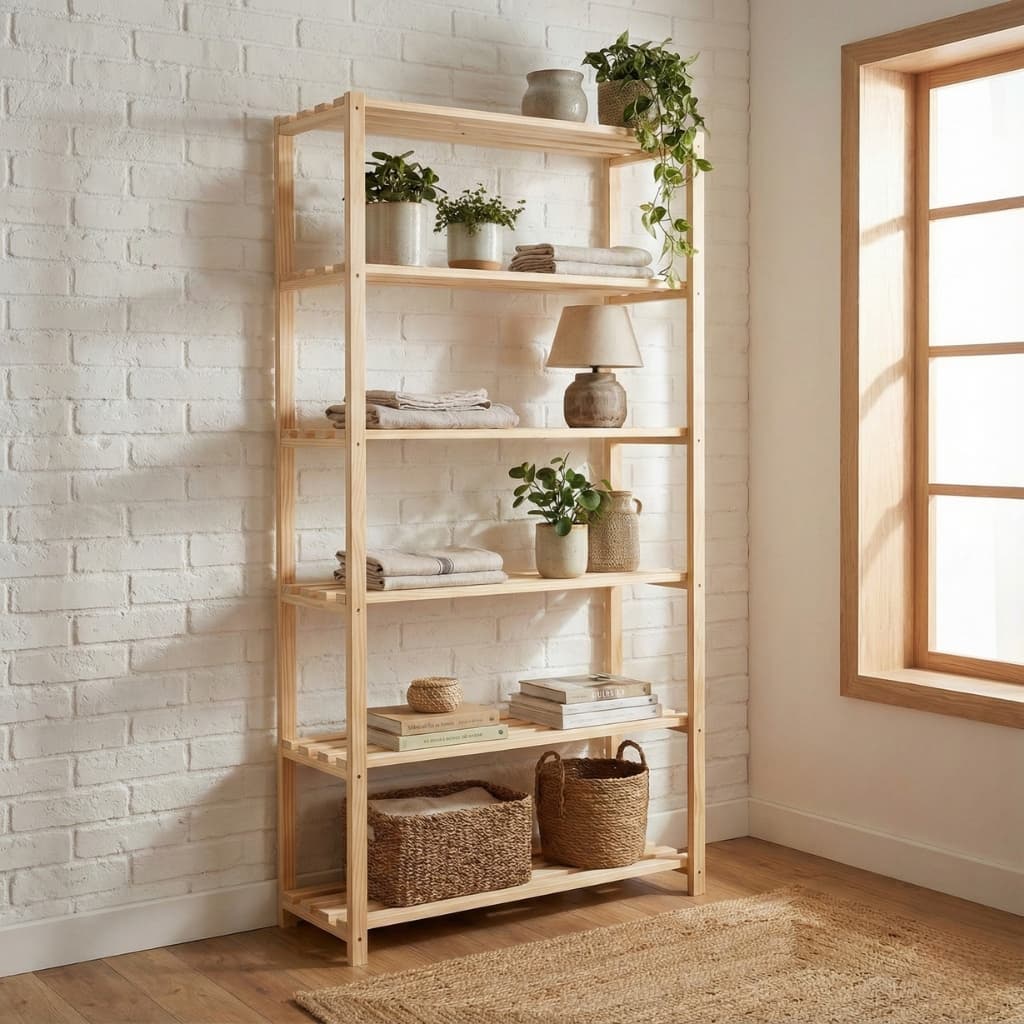 Armário De Cozinha Aparador Buffet Prateleira De Madeira Pinus Decoração
