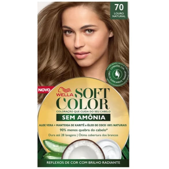 Tinta de cabelo Soft Color Sem Amônia Escolha Sua Cor