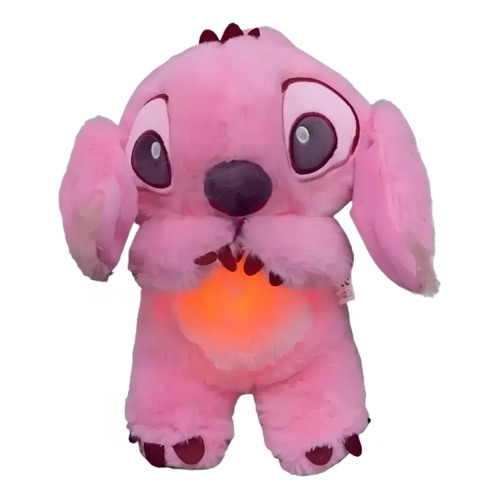 Pelúcia Stitch Interativa com Movimento de Respiração Realista 30cm