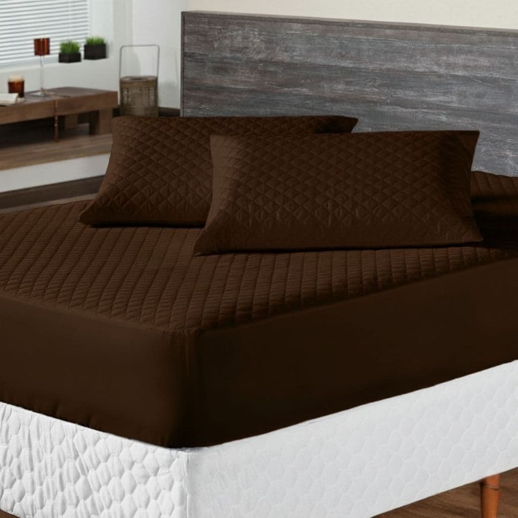 Kit 02 Porta Travesseiros Impermeável Capas Com Zíper Matelado Ultrassonico Liso Várias Cores