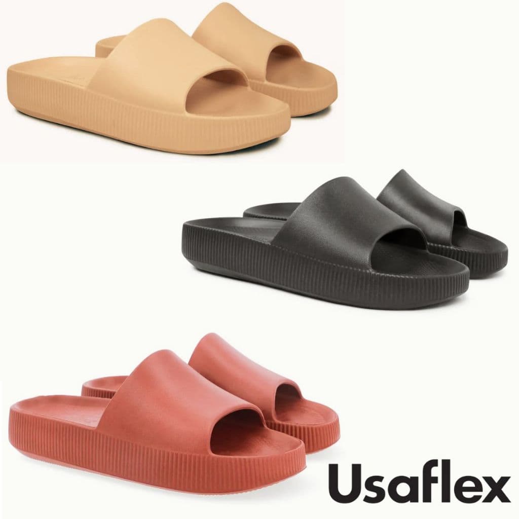 Sandália Feminina Casual Nuvem Usaflex Poofy AG0501005 Confortável Original