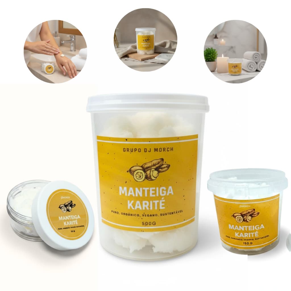 Manteiga De Karité Pura 100% Vegana Entrega Rápida Hidratante para Cosméticos Cremes Sabonetes