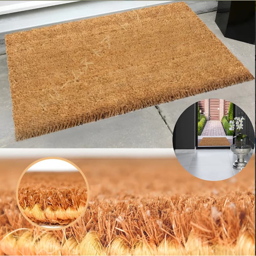 Capacho De Coco 60cm X 30cm Fibras Nordeste