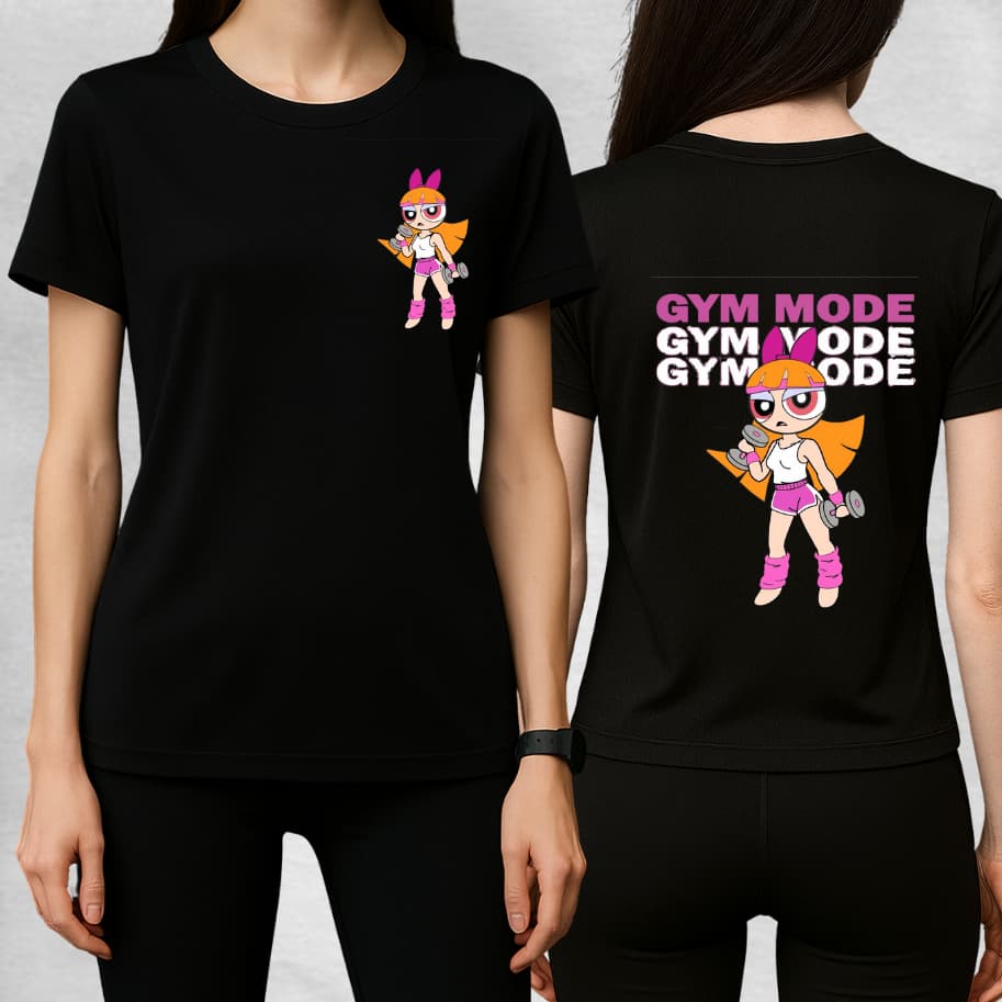 Camisa Camiseta Dry Fit FLORZINHA 02 Maromba Academia Fitness