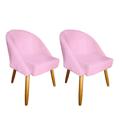 KIT POLTRONA LUA SALA/RECEPÇÃO/MESA DE JANTAR