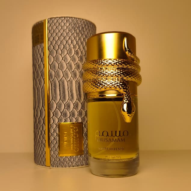 Da Aprovação real Pefume Árabe Musaman White/Ouro Intense Eau De Parfum Unissex 100 ML
