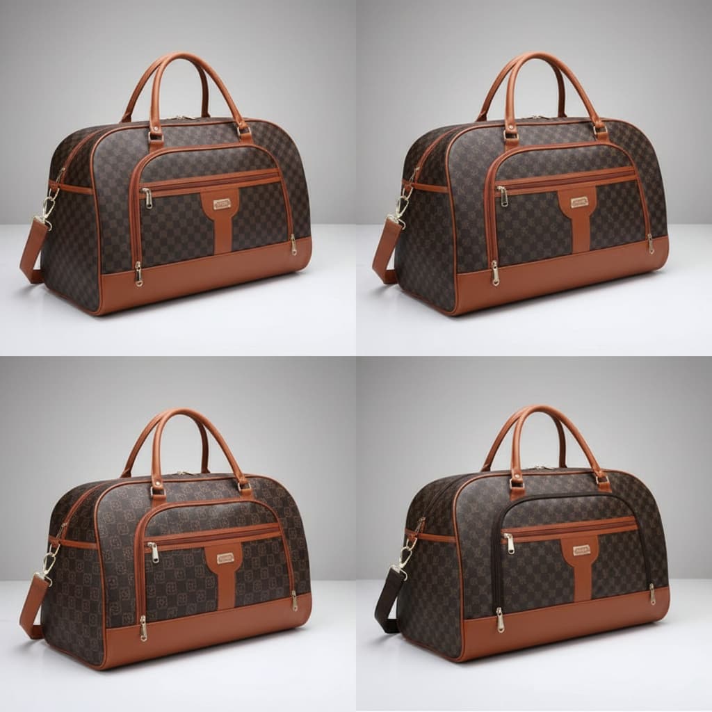 ki 4 Bolsa Estilosa tamanho Grande 3 compartimentos de Grande capacidade
