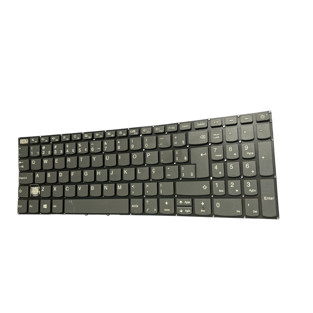 Teclado Para Notebook Lenovo Pc5cp-br Para Aproveitar Peça Preto Português Brasil