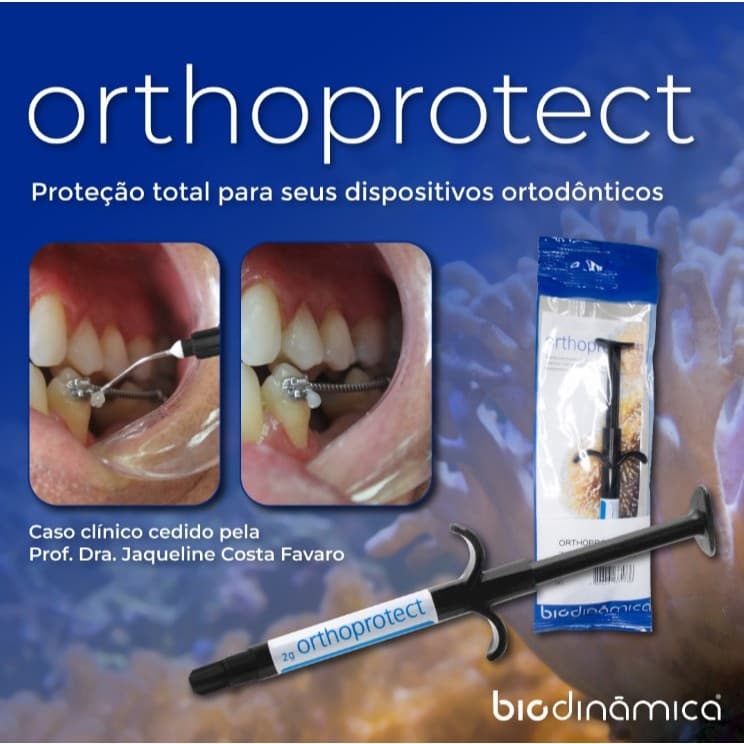 Protetor para Aparelho Dental Orthoprotect Biodinâmica 1,2g