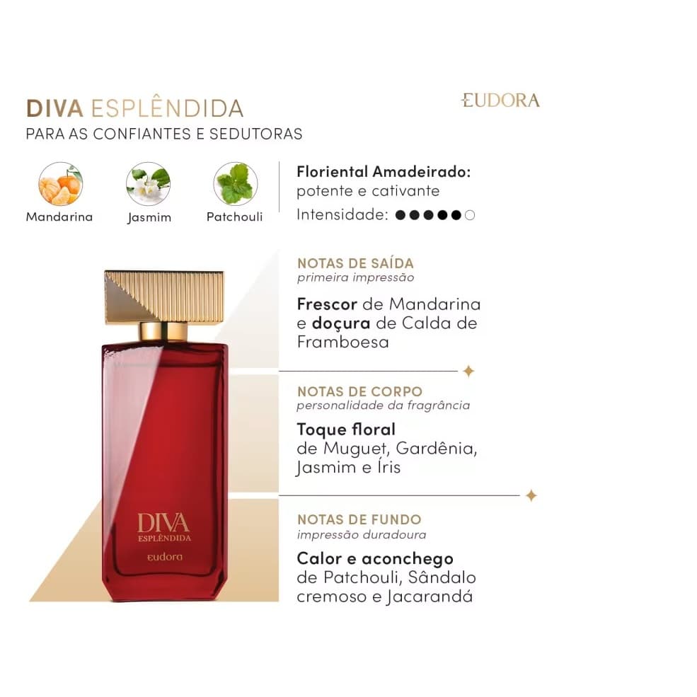 Diva Esplêndida Desodorante Colônia 100ml