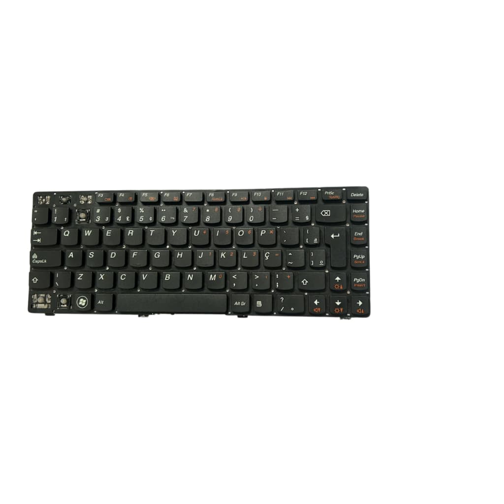 Teclado P/ Notebook Lenovo Pk130gl3a19 Para Retirar Peça Preto Português Brasil