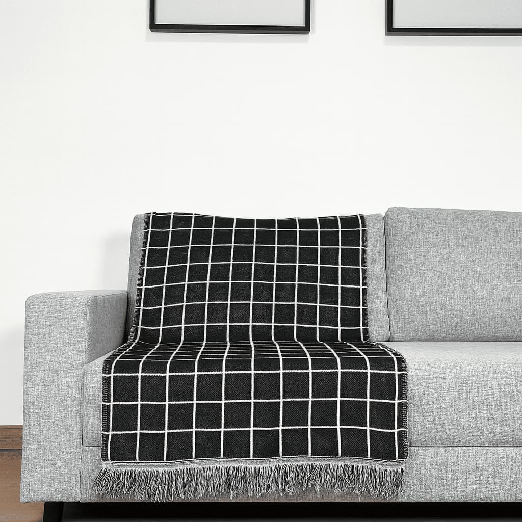 Manta Jaqguard Estampada 100% Algodão Para Sofa Grande Capa protetor de Sofa