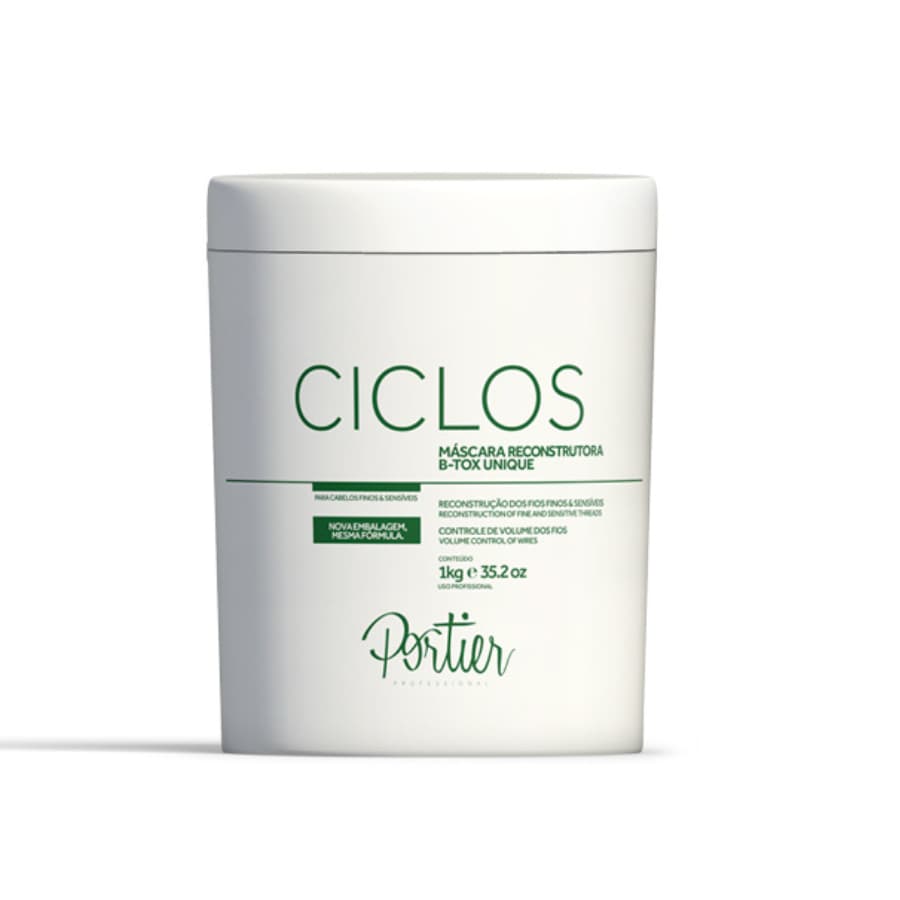 Portier Ciclos Unique – Hidratação, Fortalecimento e Brilho com Baobá