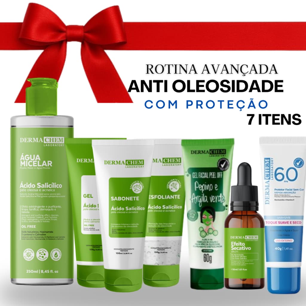 Skincare Avançado Anti Oleosidade Cravos  Espinhas e Manchas Dermachem