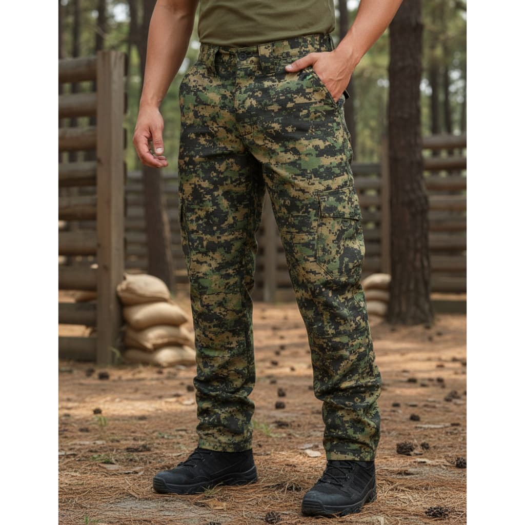 Calça Masculina Ripstop Attacker Safo Cargo Marpat UV50+