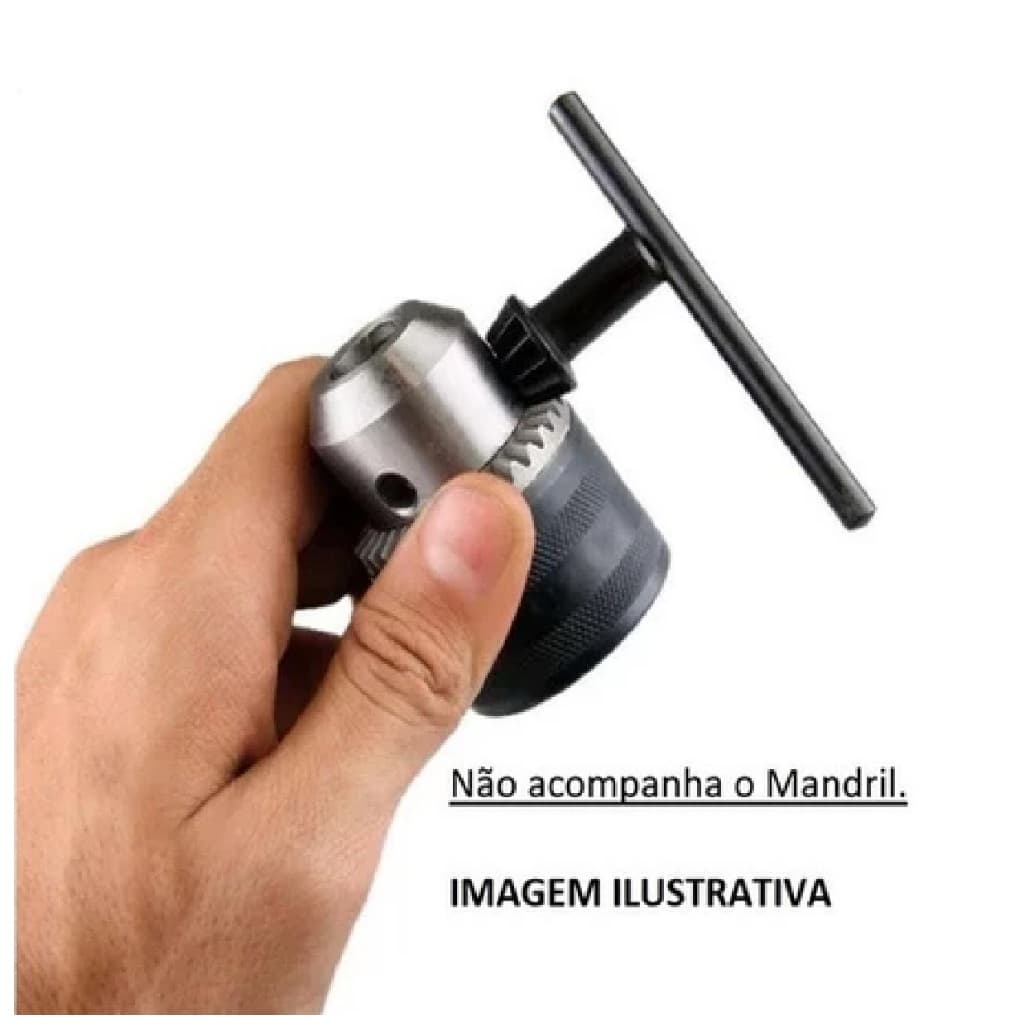 Chave Mandril Universal De Aperto 3/8 - 1/2 , 10 Mm A 13mm