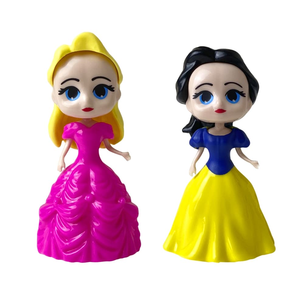 PERFEITAS PARA CRIANÇAS BRINCAREM, COLECIONAREM E CRIAREM HISTÓRIAS MÁGICAS!Bonecas Princesas 2 Unidades ✨🔥💥⚡