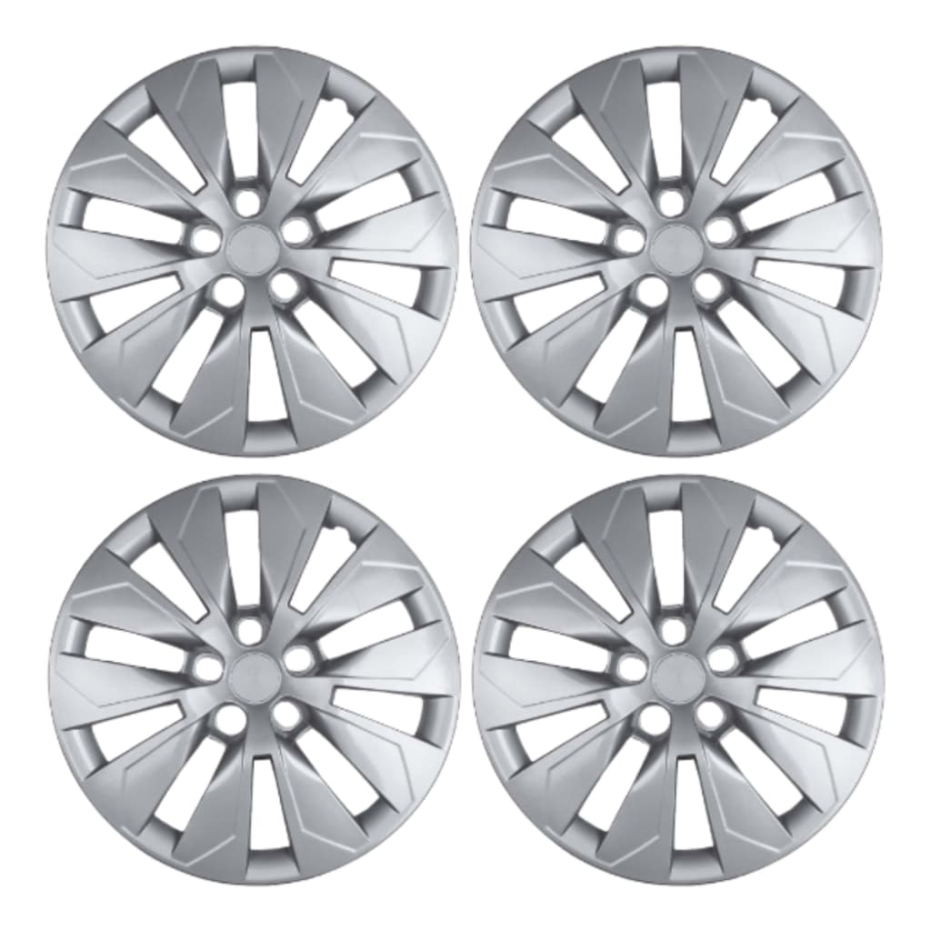 Jogo 4 Calota Aro 15 Fox Space Volkswagen Polo 2014 2015 2016 2017 Antiperda
