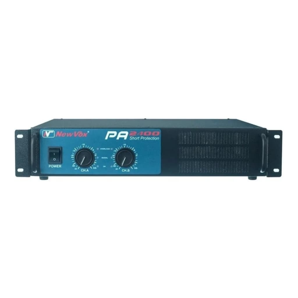 Amplificador New Vox PA   2400 1200w