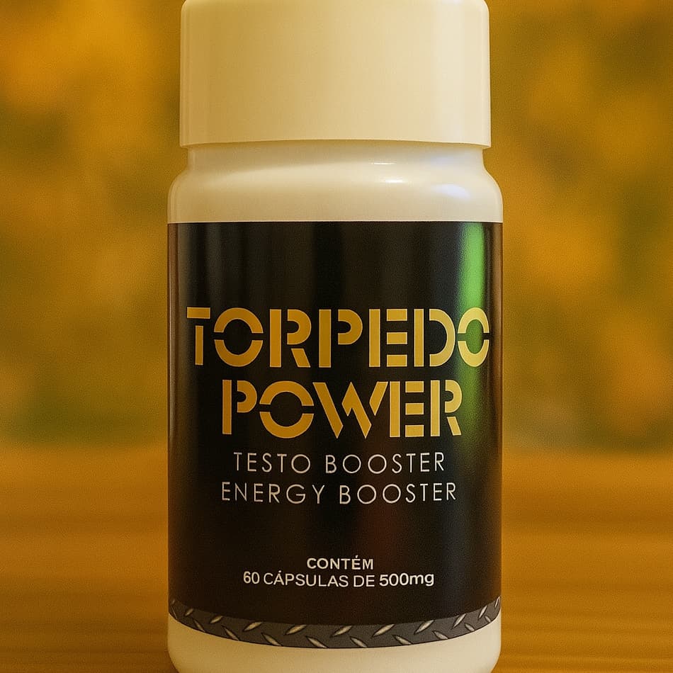 Torpedo Power – Suplemento em Cápsulas 500mg com 60 Unidades
