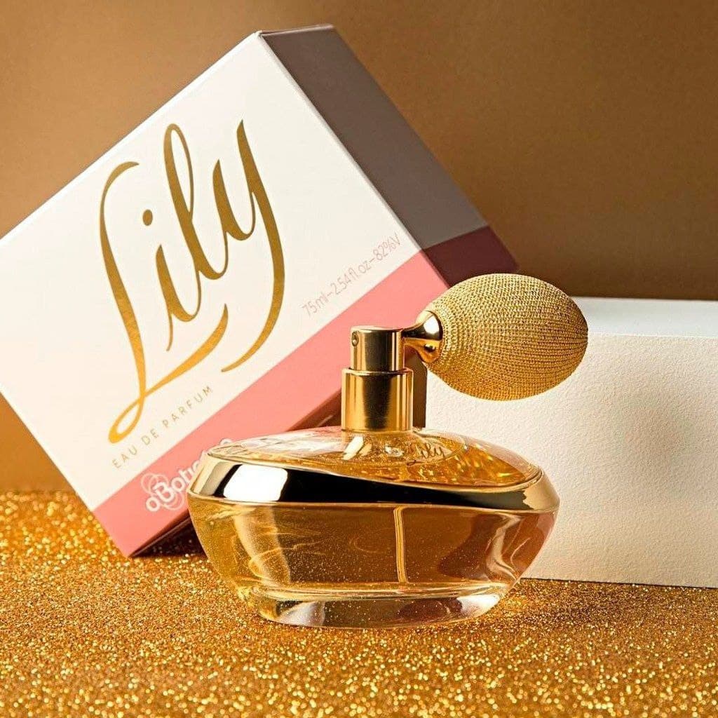 Perfume Feminino Para o Dia Dia Essência Intensa Frasco em vidro 100ml Nacional - Presente