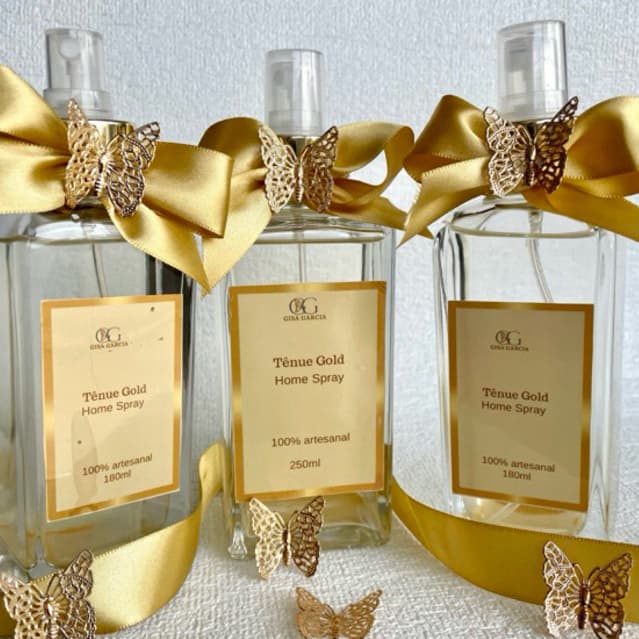 Home Spray , Perfume para ambiente Tênue Gold. Fragrância duradoura
