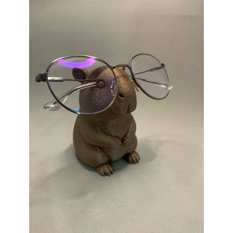 Suporte de Óculos Capivara – Impressão 3D | Decorativo e Funcional