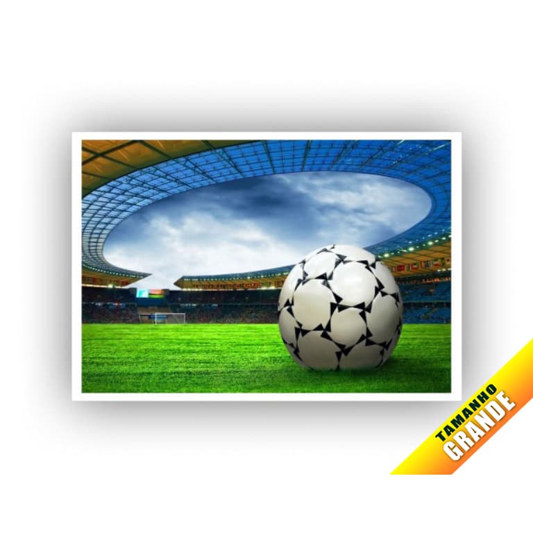 Papel Arroz bola de futebol para bolo Grande 30x40cm de 7kg
