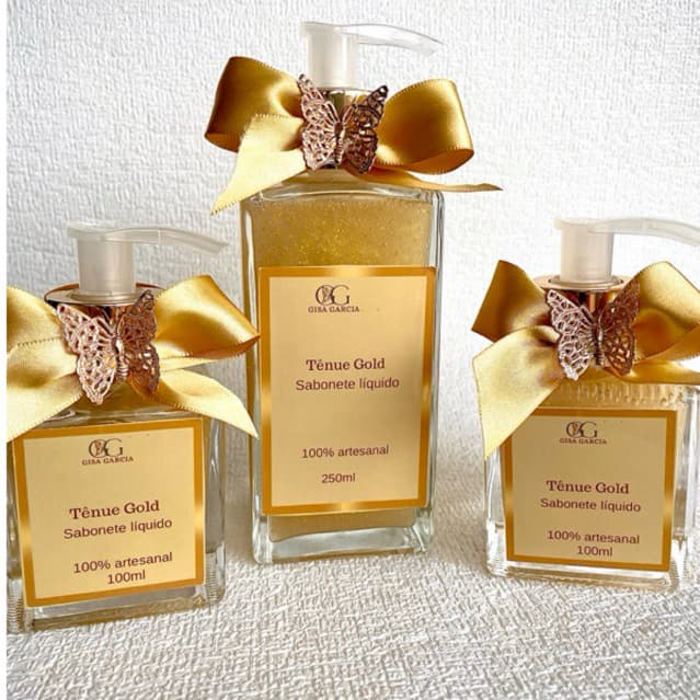 Sabone liquido Gel  Artesanal Tenue God- sabonete perfumado- sabonete com gliter- autocuidado- Sabonete luxo artesanal-