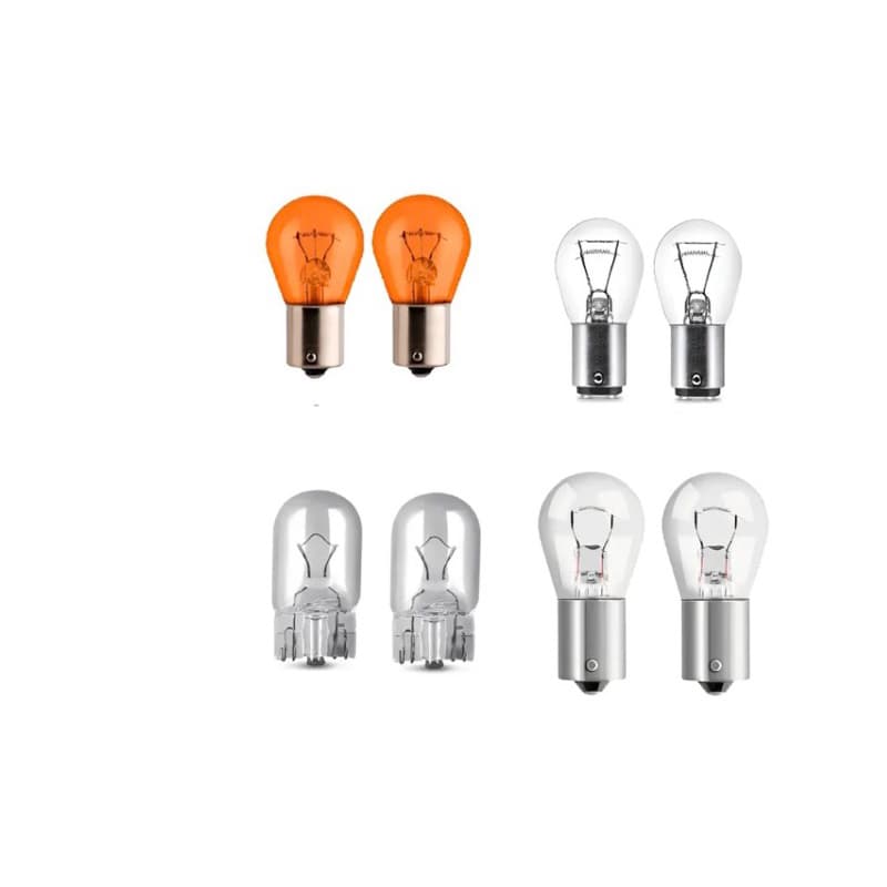 Kit Lâmpadas Automotivas 12V Importadas – 8 Peças – Completo