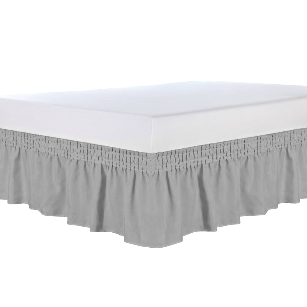 Saia Box Com Elástico Cama Solteiro Linda Decoração Quarto