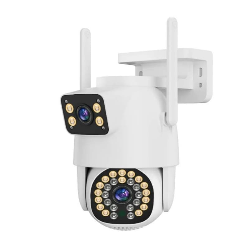 Câmera de Segurança Externa Lente Dupla WI-FI JTZ-9690PRO