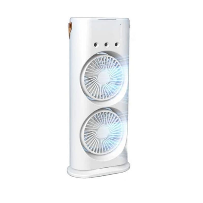 Umidificador Dupla Camada Ventilador Climatizador Ar C/ Reservatório