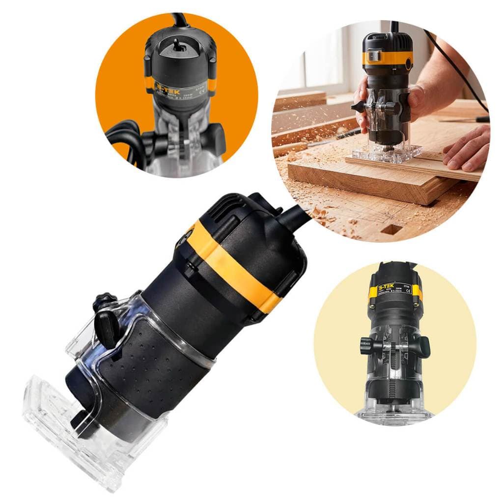 Tupia Laminadora 300W B-TEK 6.35mm Alta Qualidade e Desempenho Profissional