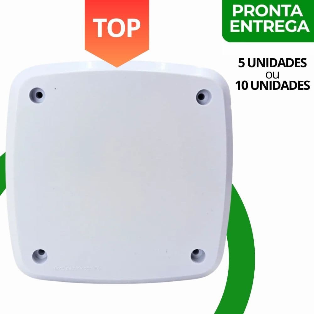Caixa para CFTV Câmera de Segurança 112x112 Ibox Ilumi