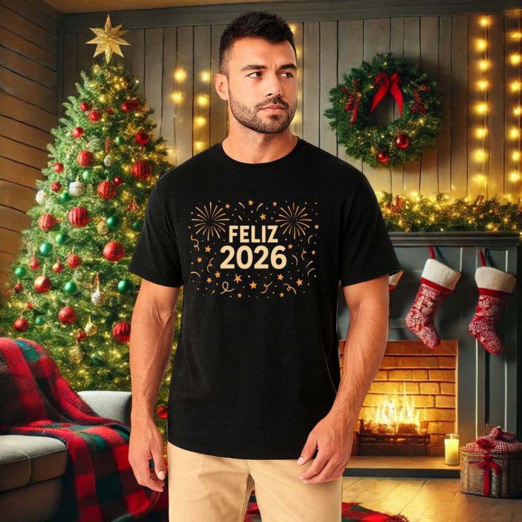 Camiseta Fim De Ano 2026 Festa Casal Virada De Ano Mozão Envio Rápido Unissex