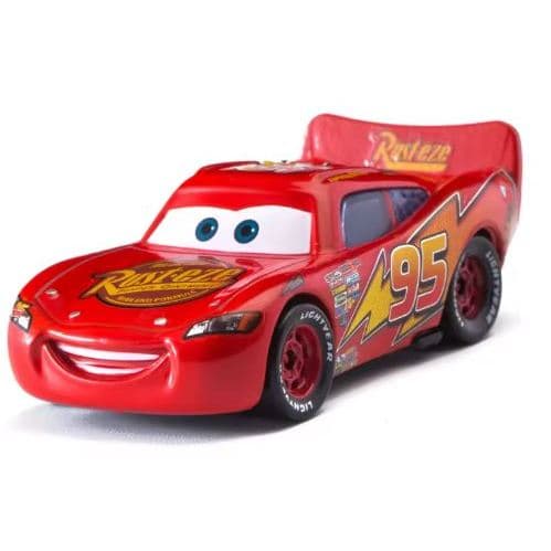 Miniatura Carros Pixar Relâmpago Mcqueen Metal 1:55