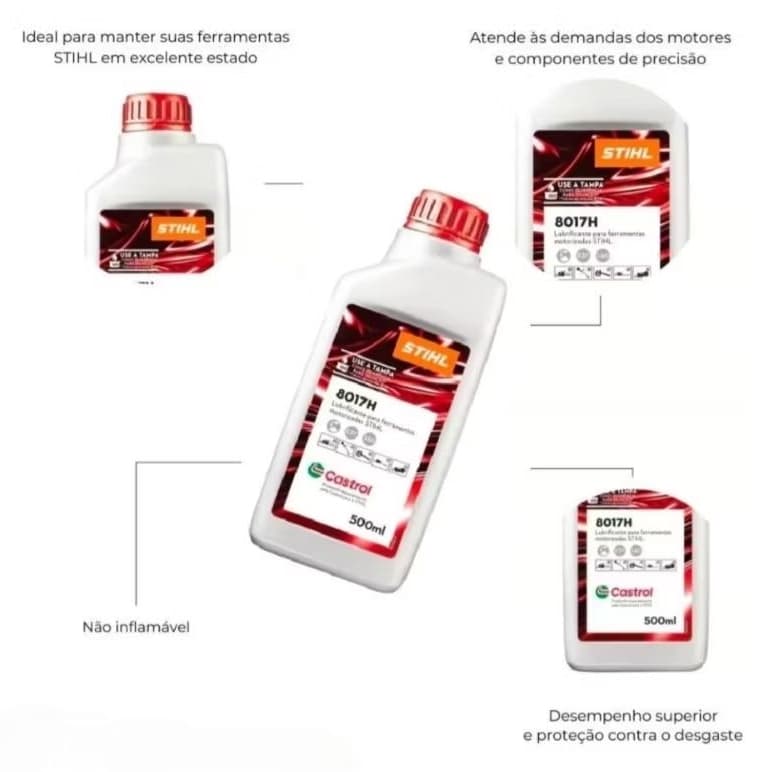Óleo Stihl 8017H 2T 500 ml