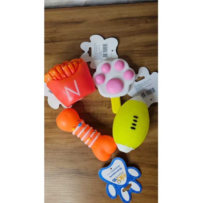 Brinquedo Mordedor De Borracha Para Cães Cachorro