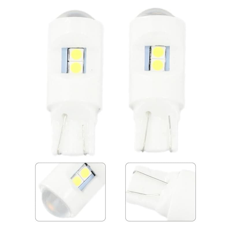 Para Lâmpadas Led Lanterna e De Estacionamento, Luz De Carro Led T10 Com Ef