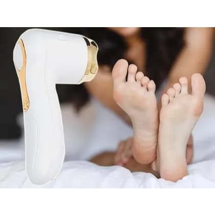 ESFOLIADOR ELÉTRICO PARA PÉS PORTÁTIL USB RECARREGÁVEL COM 2 DISCOS ABRASIVOS